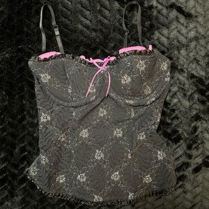 Victoria's Secret Black Bustier